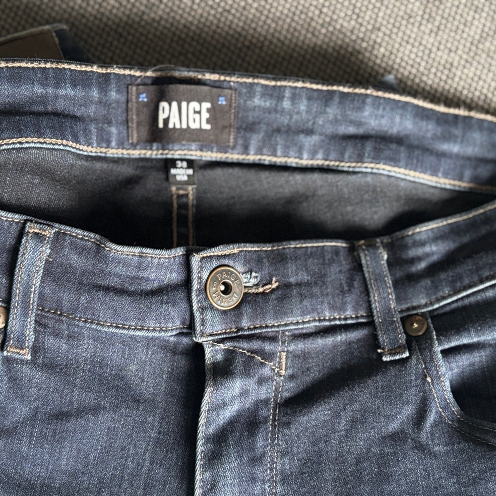 PAIGE Men's Indigo Federal Jeans